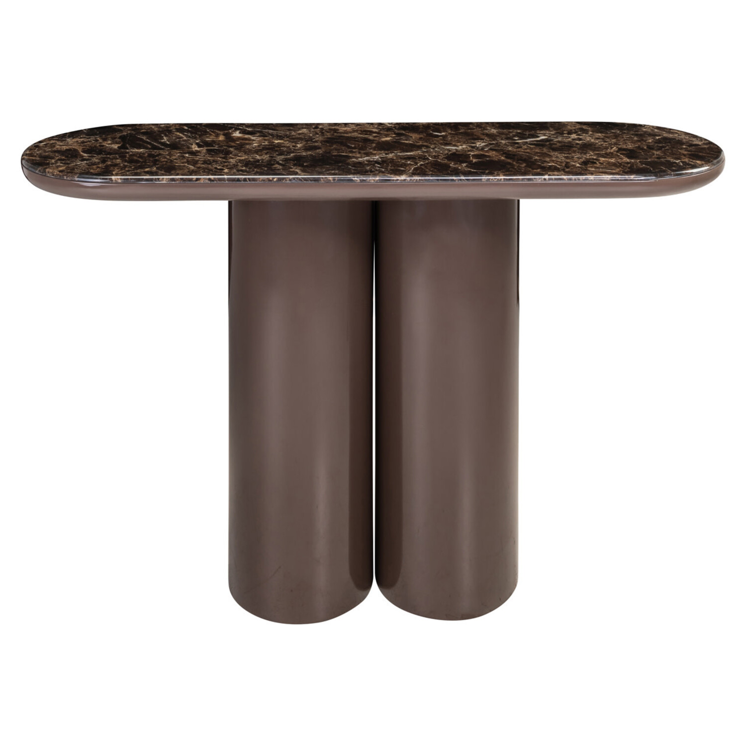 Richmond Interiors Console wandtafel Almundi chocolat brown keramiek bruin