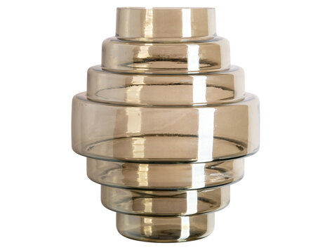 Richmond Interiors Vaas Liosa Smoke Glas Rond Groot