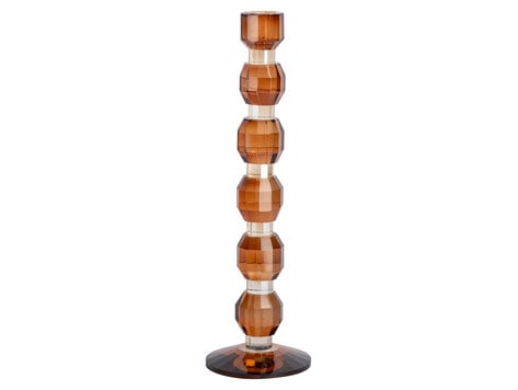 Richmond Interiors Kandelaar Lowan Brown Glas Bruin Groot
