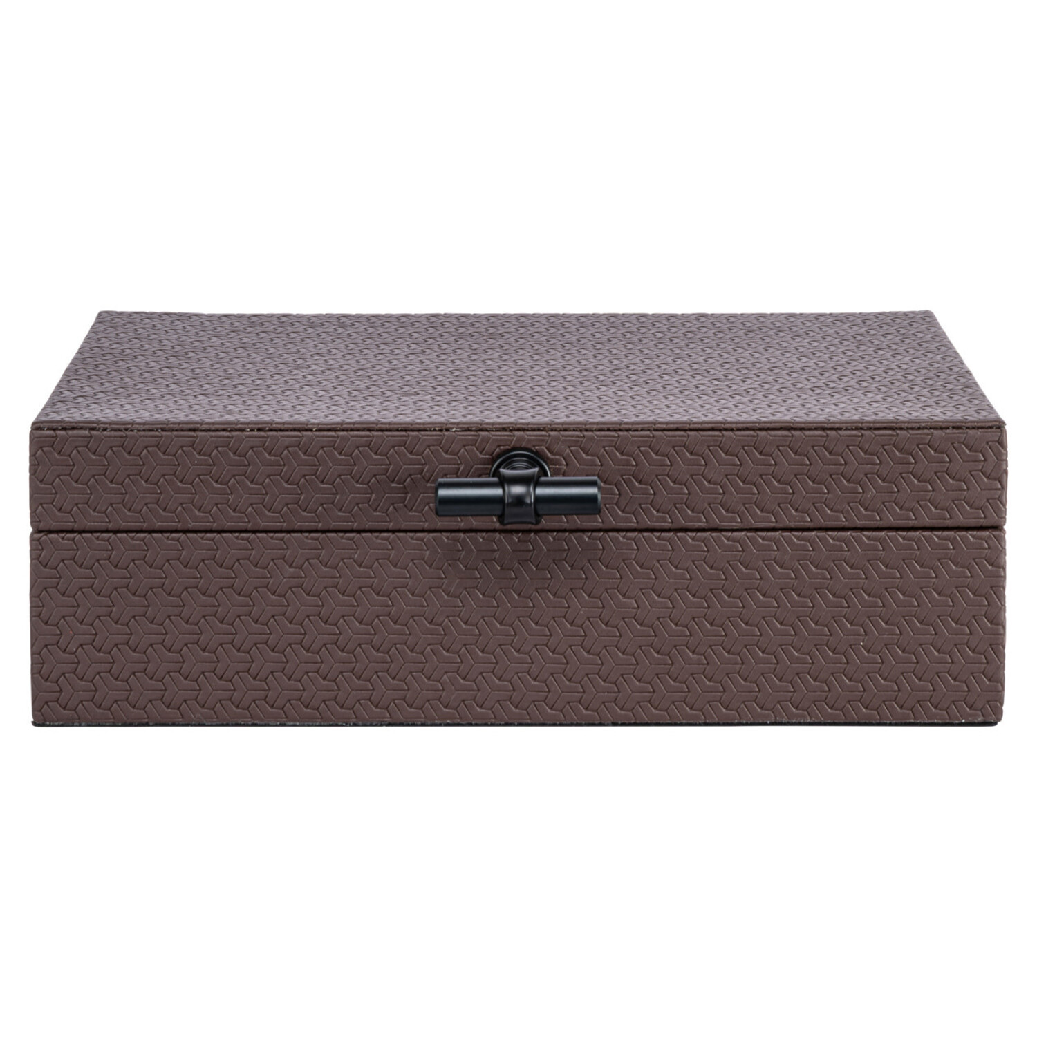 Richmond Interiors Opbergdoos Billie Dark Brown Groot