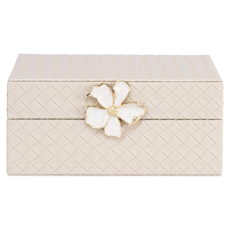 Richmond Interiors Opbergdoos Lillie Ivory Klein