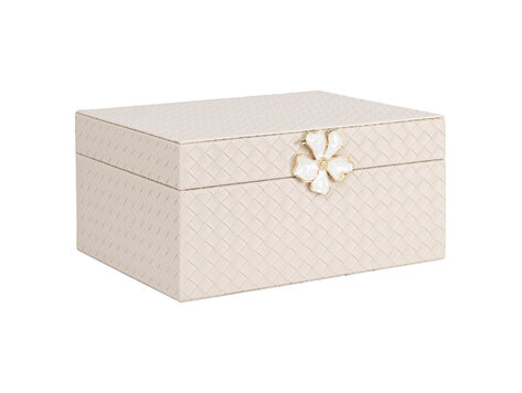 Richmond Interiors Opbergdoos Lillie Ivory Groot