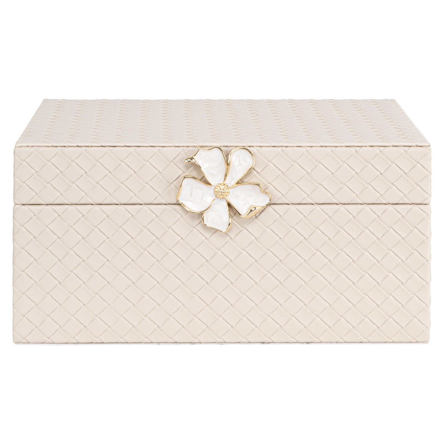 Richmond Interiors Opbergdoos Lillie Ivory Groot