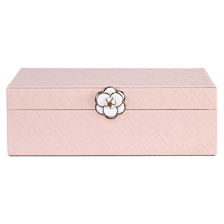 Richmond Interiors Opbergdoos Lotte Pink Groot