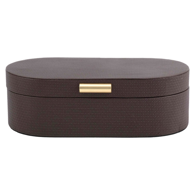 Richmond Interiors Opbergdoos Nova Brown Groot