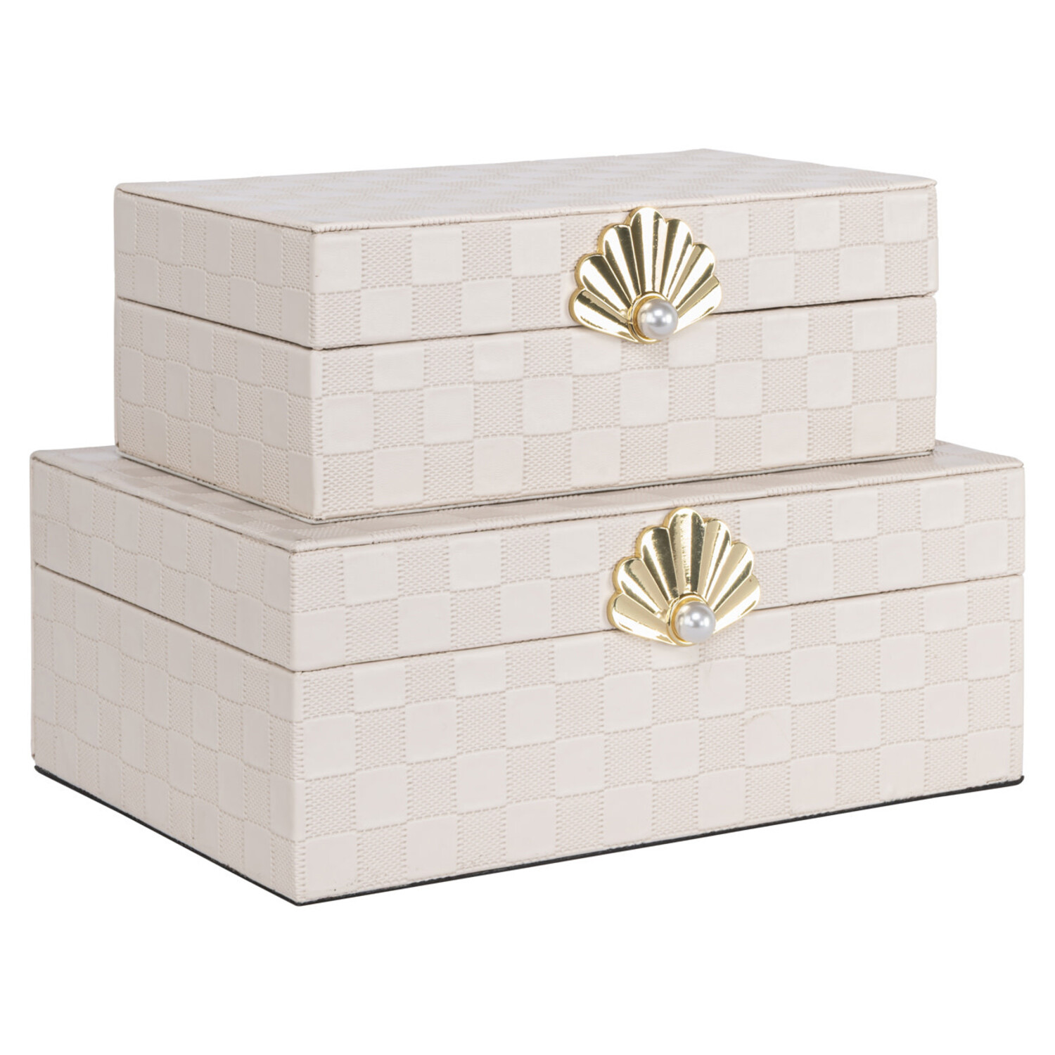 Richmond Interiors Opbergdoos Bless Ivory Klein