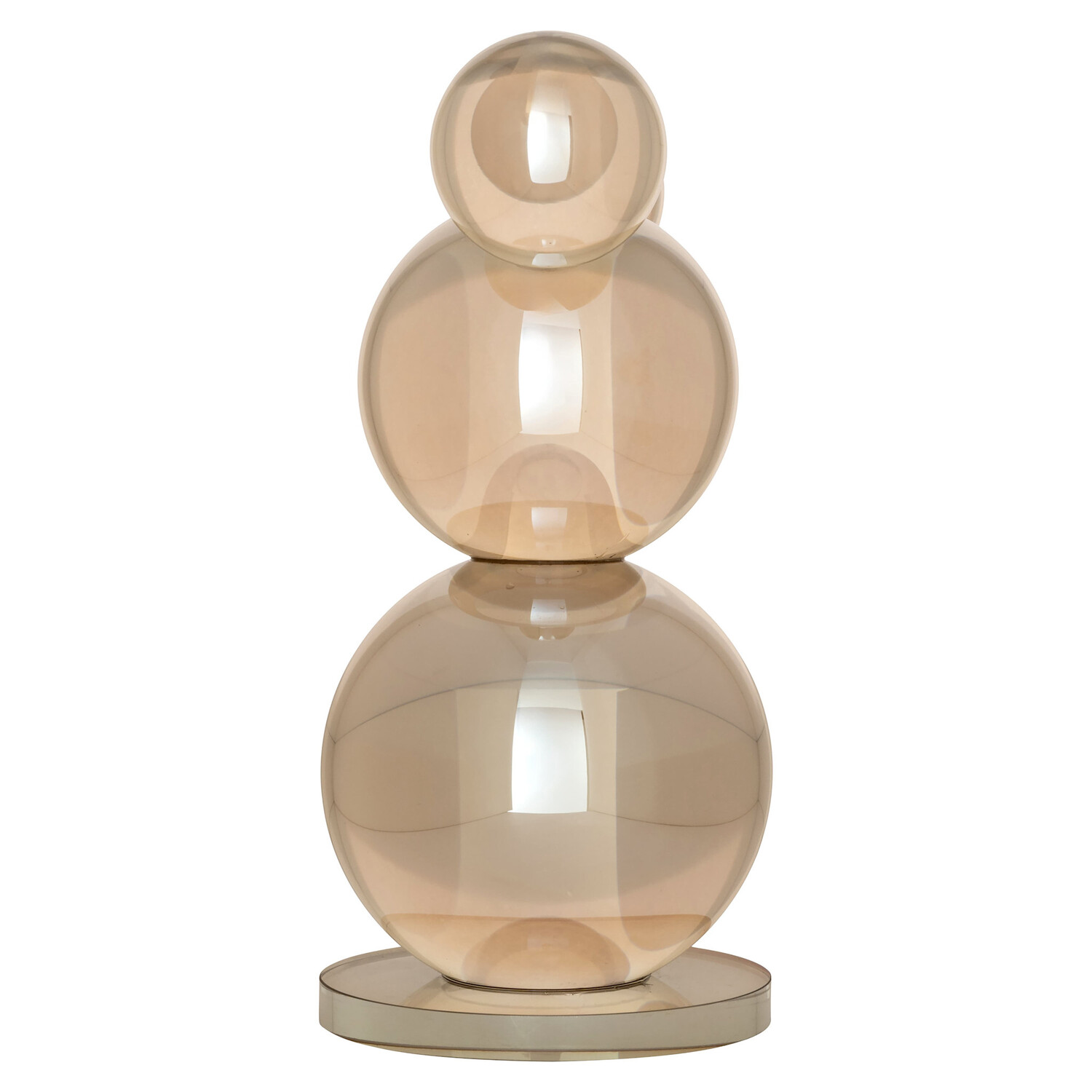 Richmond Interiors Decoratief object Ted Champagne kristal glas