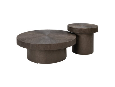 Richmond Interiors Salontafel Lindo Brunzae Rond Set van 2