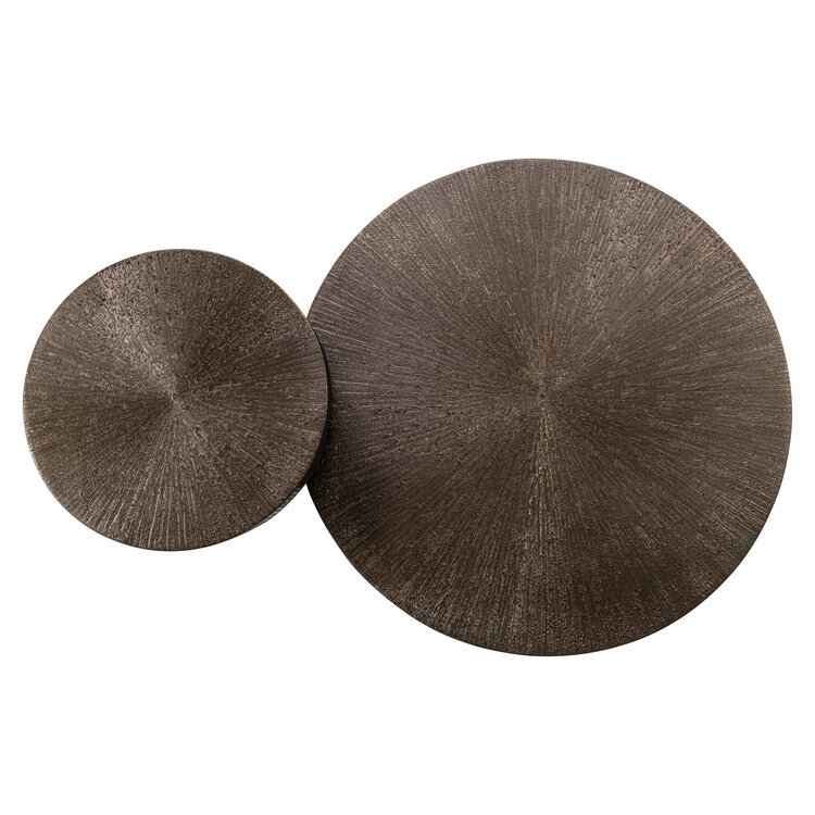 Richmond Interiors Salontafel Lindo Brunzae Rond Set van 2