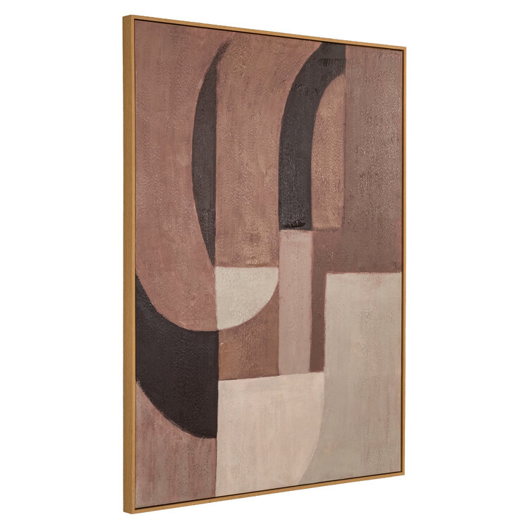 Richmond Interiors Wall art Tatu right brown