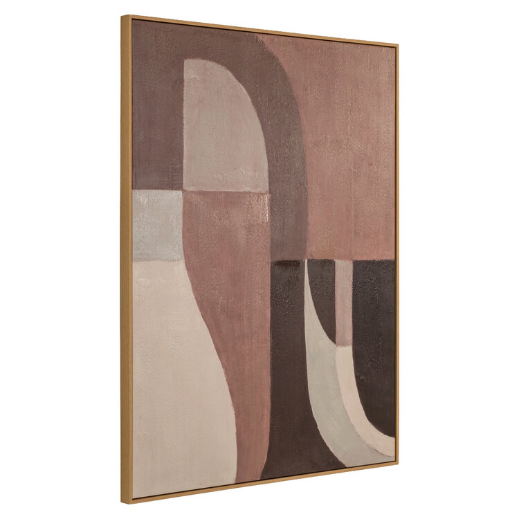 Richmond Interiors Wall art Tatu left brown