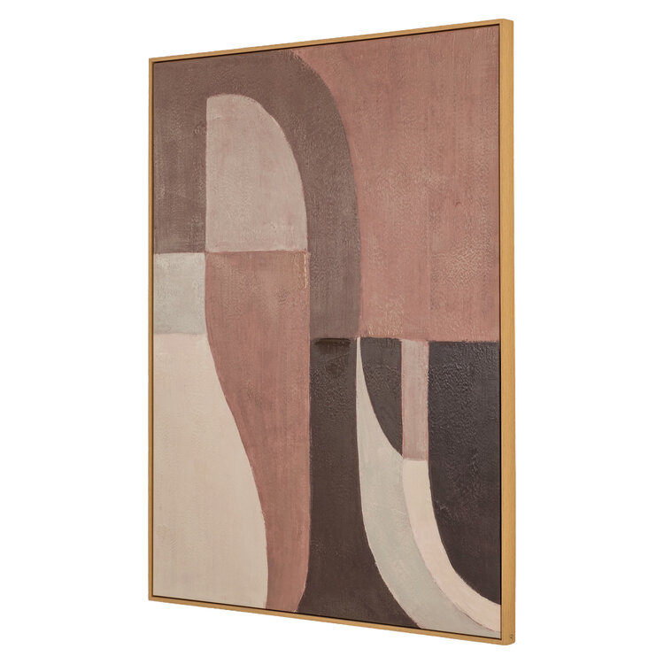 Richmond Interiors Wall art Tatu left brown
