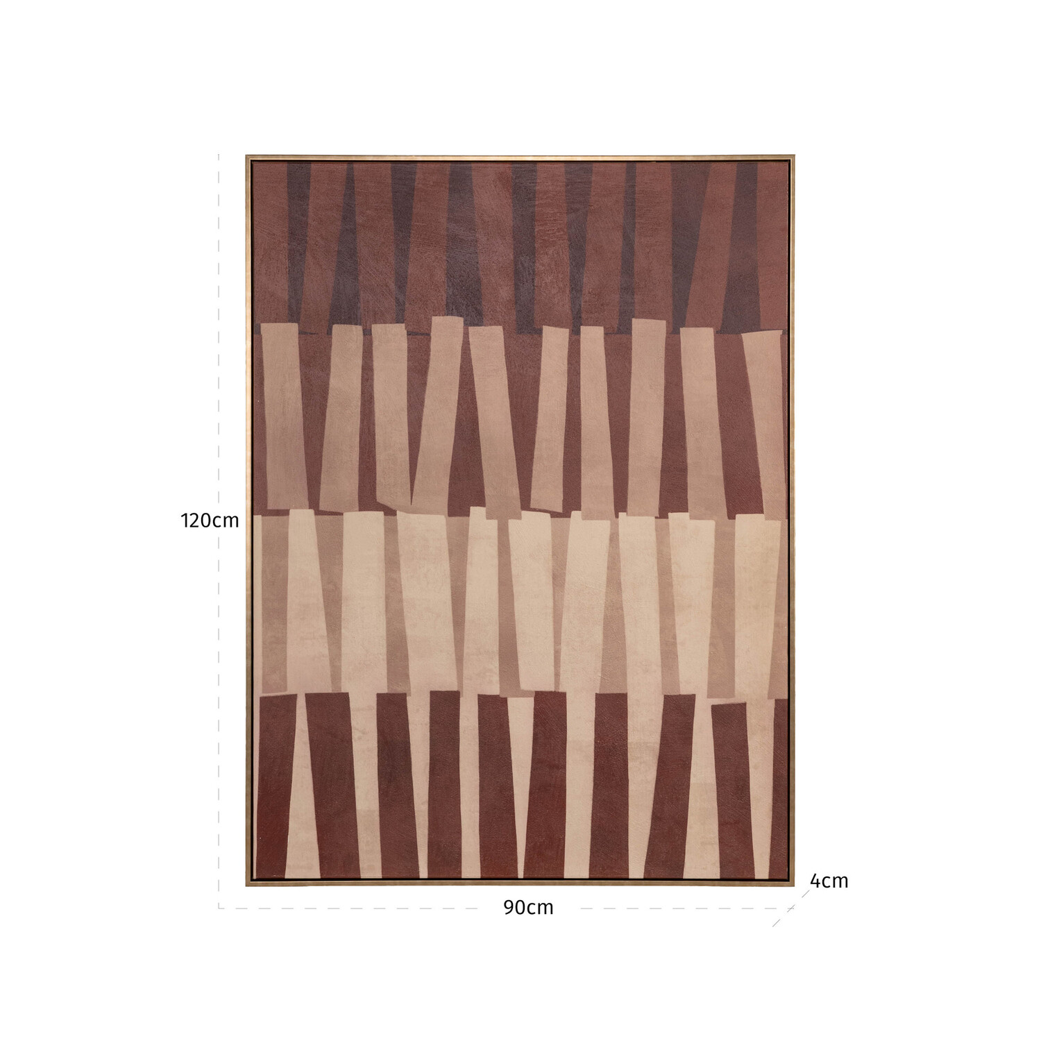 Richmond Interiors Wall art Voga brown