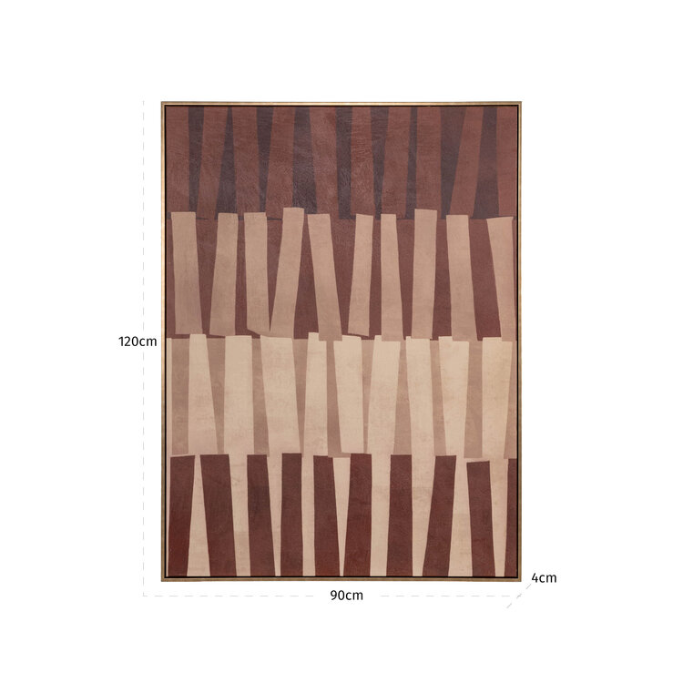 Richmond Interiors Wall art Voga brown