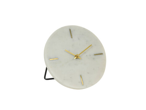 Klok Moreno Marmer Wit Ø20 cm