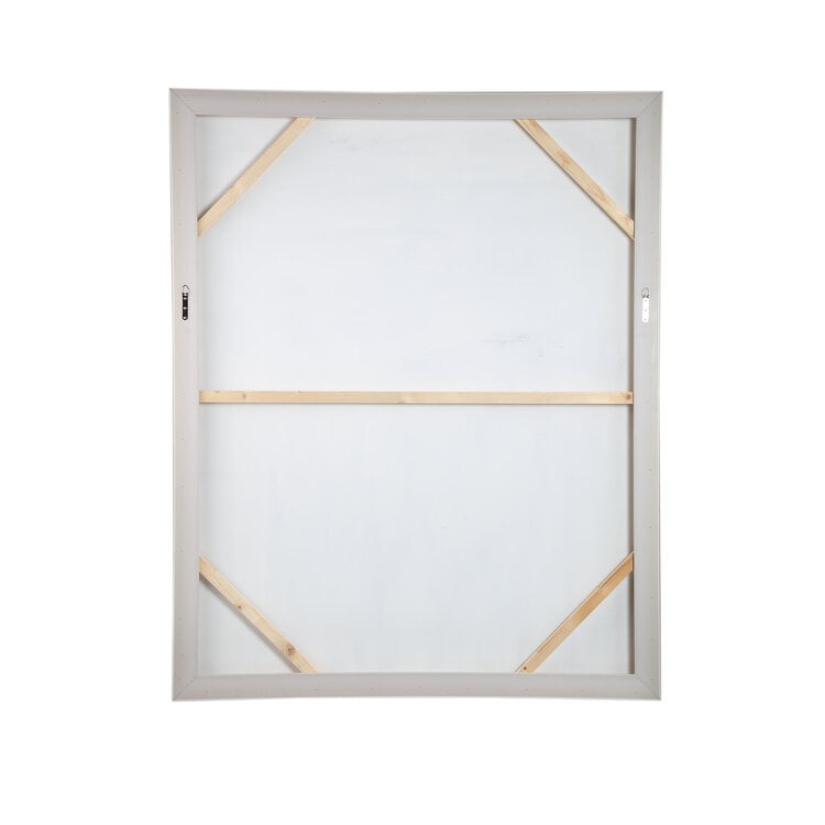 PTMD Collection Olger Beige abstract wandpaneel canvas frame B