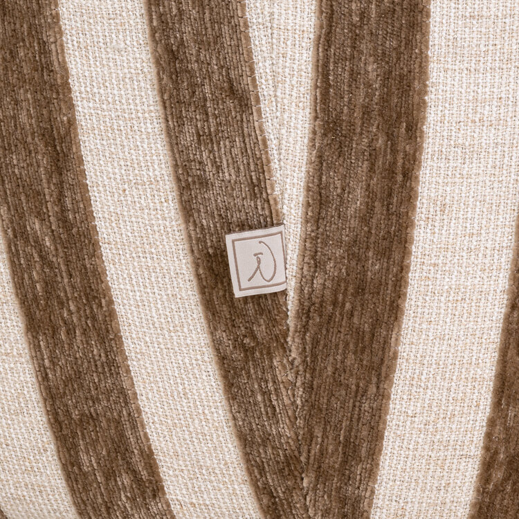 Richmond Interiors Sofa 3-zitsbank Luxandra stripes sand