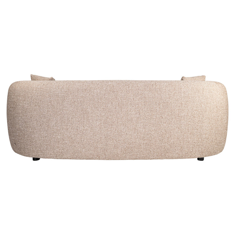 Richmond Interiors Sofa 3-zitsbank Luxandra sand tweed