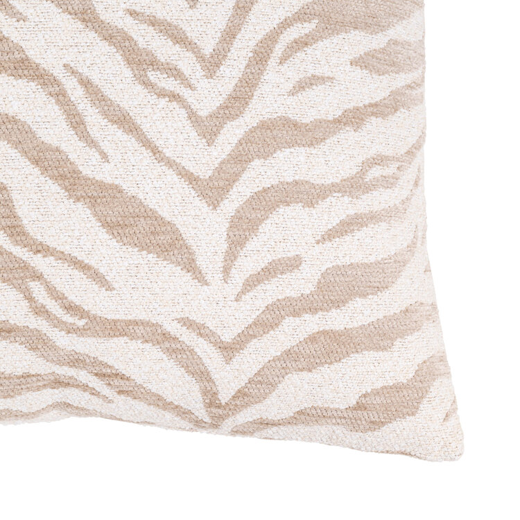 Richmond Interiors Kussen Eliza beige tiger 50x50 cm