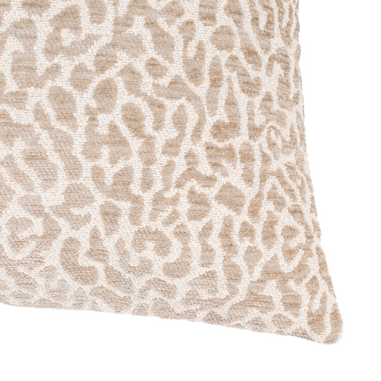 Richmond Interiors Kussen Noa beige leopard 50x50 cm