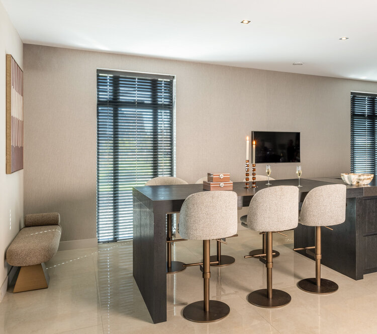 Richmond Interiors Opbergdoos Floral Brown Groot