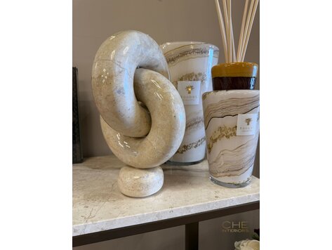 Marble Knoop op voet marmer
