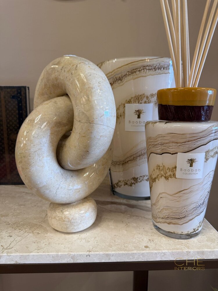 Marble Knoop op voet marmer
