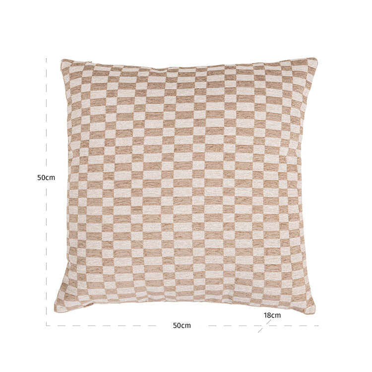 Richmond Interiors Kussen Tala sand rectilinear 50x50 cm