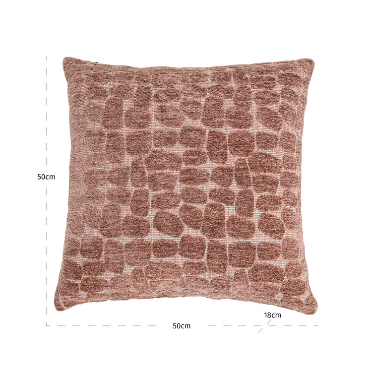 Richmond Interiors Kussen Veda pale pebble 50x50 cm