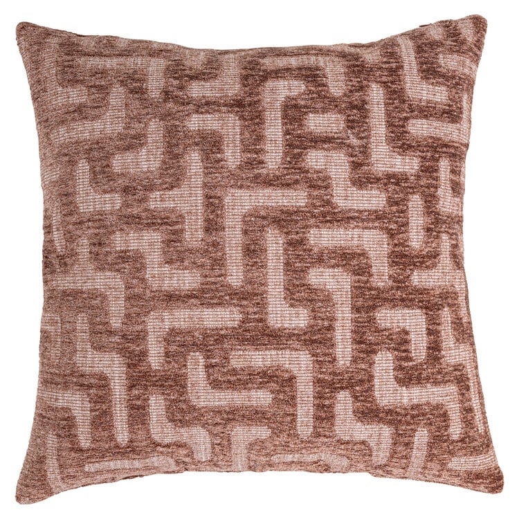 Richmond Interiors Kussen Lexa blush labyrinth 50x50 cm