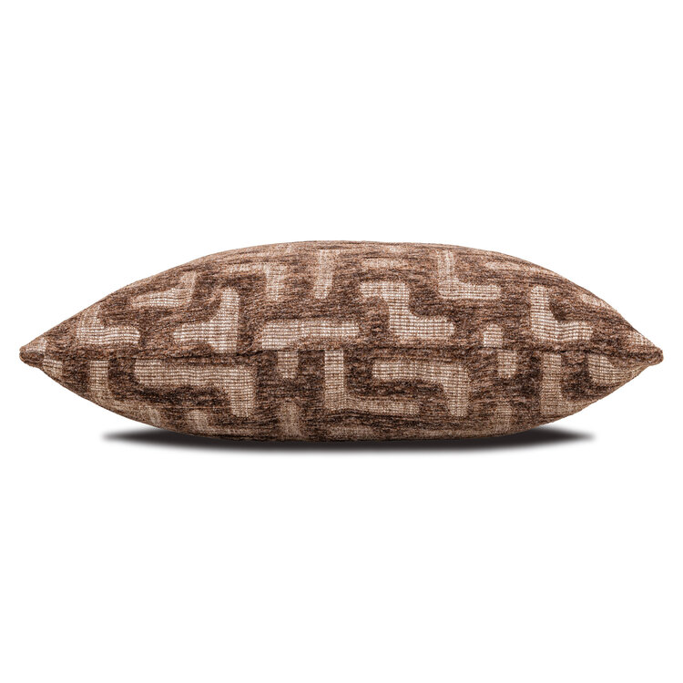 Richmond Interiors Kussen Ivy brown labyrinth 50x50 cm