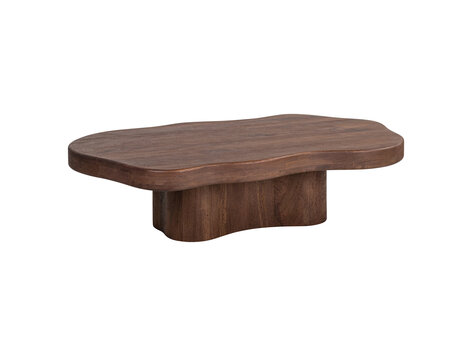 Richmond Interiors Salontafel Sherman Spicebrown Mangohout Organisch Bruin