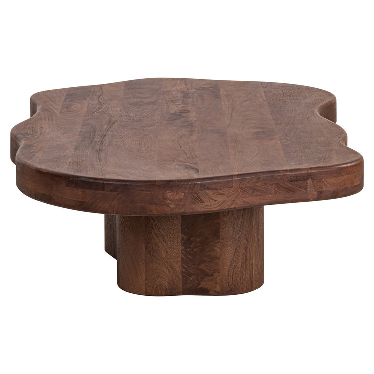 Richmond Interiors Salontafel Sherman Spicebrown Mangohout Organisch Bruin