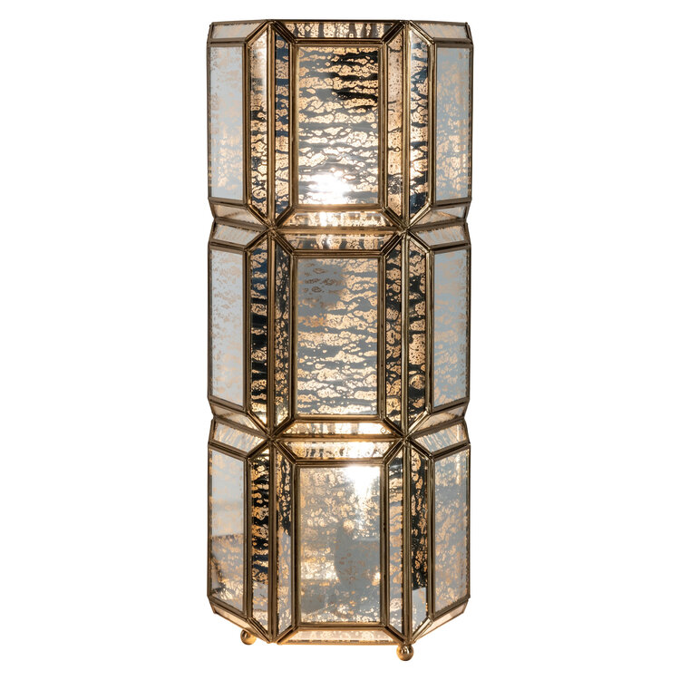 Richmond Interiors Tafellamp Yael brass antique