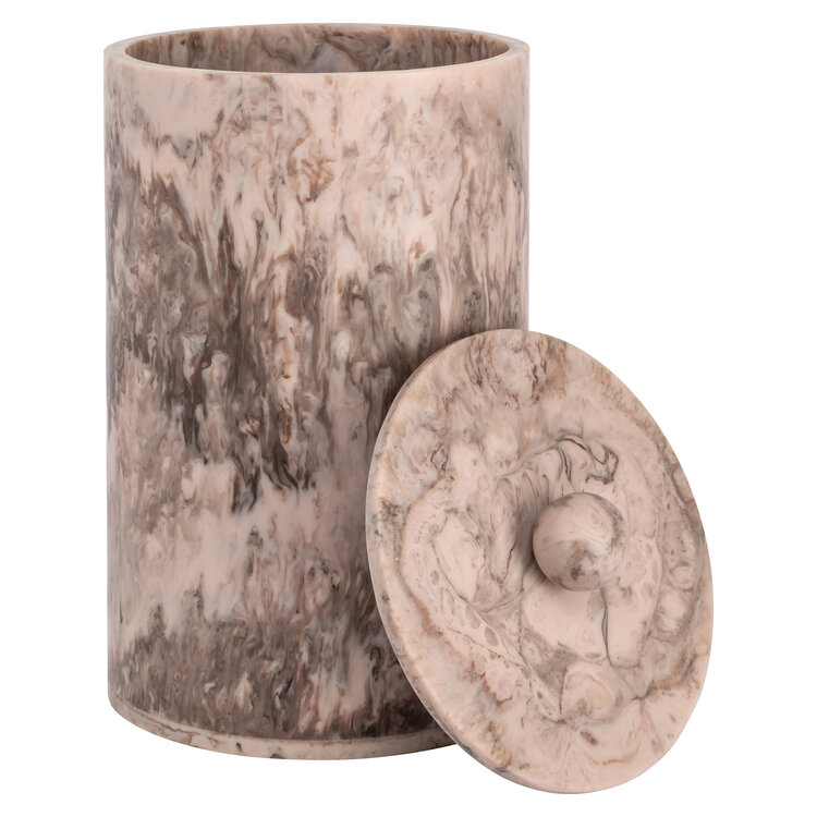 Richmond Interiors Opbergpot Rosaline chocolat brown klein