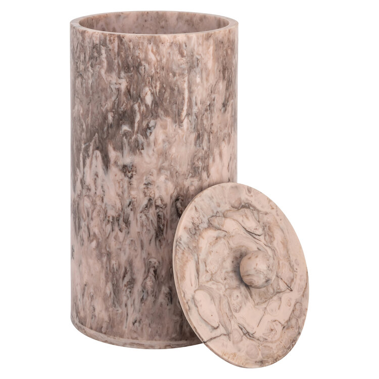 Richmond Interiors Opbergpot Rosaline chocolat brown groot