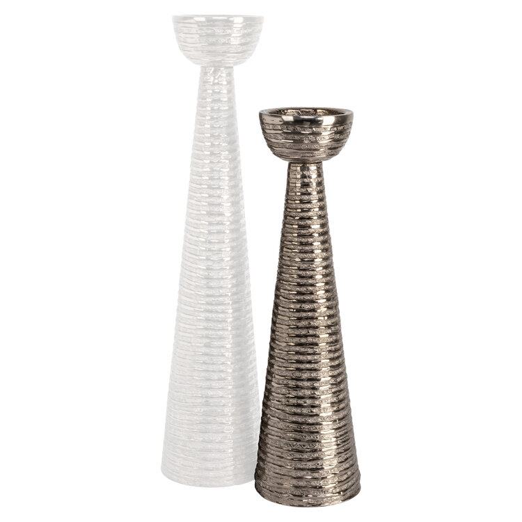 Richmond Interiors Kandelaar Jola Brass Antique aluminium klein