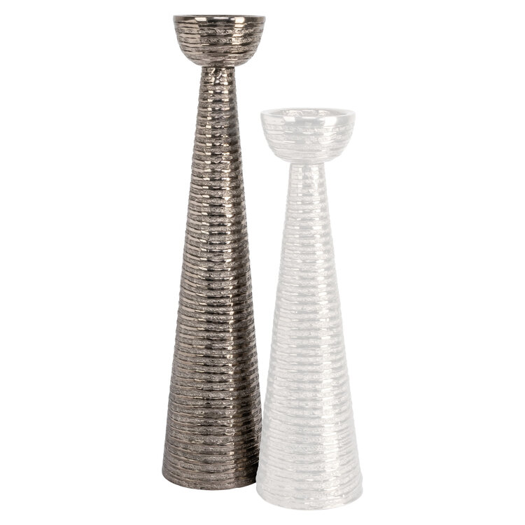Richmond Interiors Kandelaar Jola Brass Antique aluminium groot