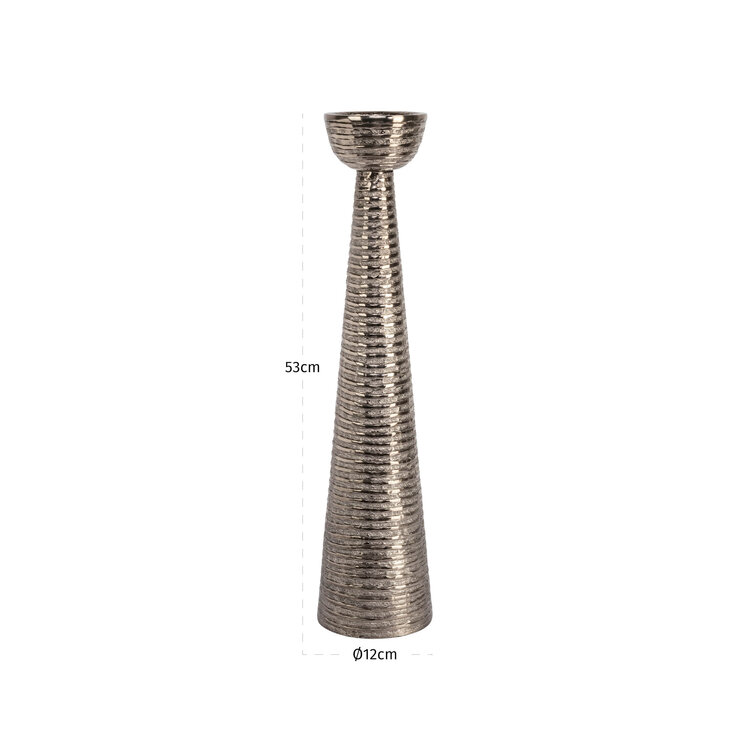 Richmond Interiors Kandelaar Jola Brass Antique aluminium groot