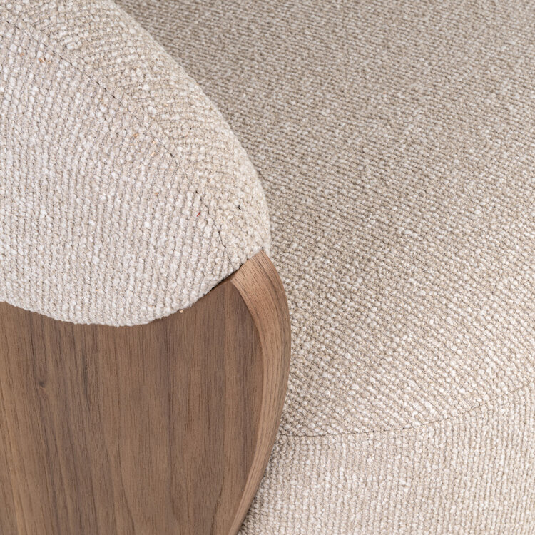 Richmond Interiors Eetkamerstoel Pollux lodge desert walnut draaibaar