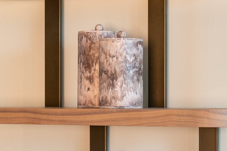 Richmond Interiors Opbergpot Rosaline chocolat brown klein