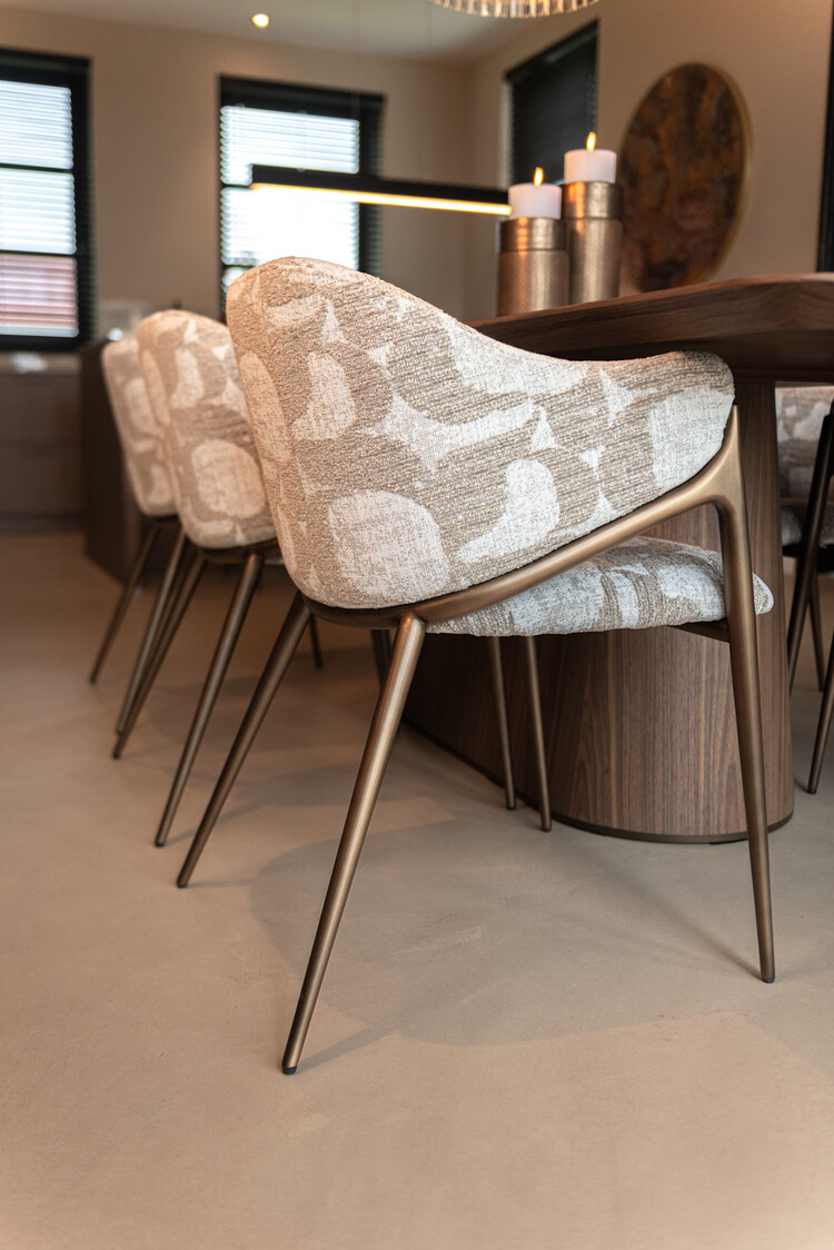Richmond Interiors Eetkamerstoel Gwen natural oasis