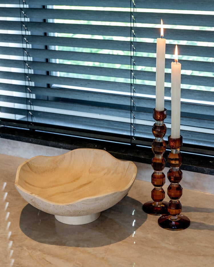 Richmond Interiors Schaal Meauve Beige