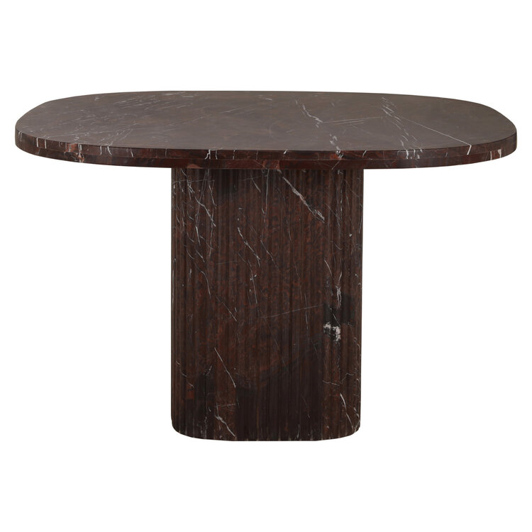 Richmond Interiors Eettafel Orchid Burgundy Marmer Ø120 cm rond