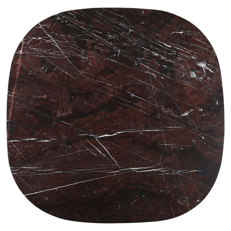 Richmond Interiors Eettafel Orchid Burgundy Marmer Ø120 cm rond