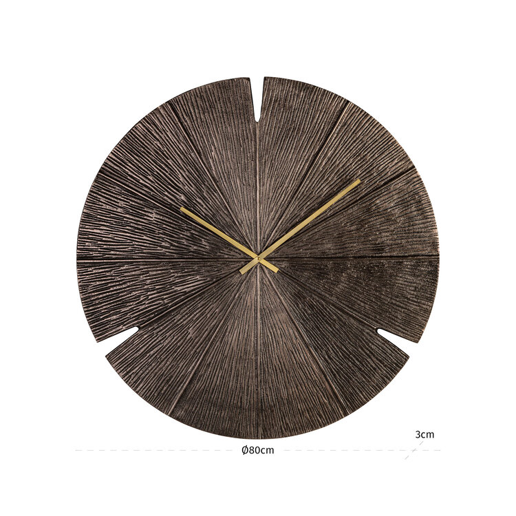 Richmond Interiors Klok Blaise Bronze Aluminium
