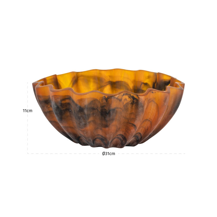 Richmond Interiors Schaal Meadow Tortoise Groot