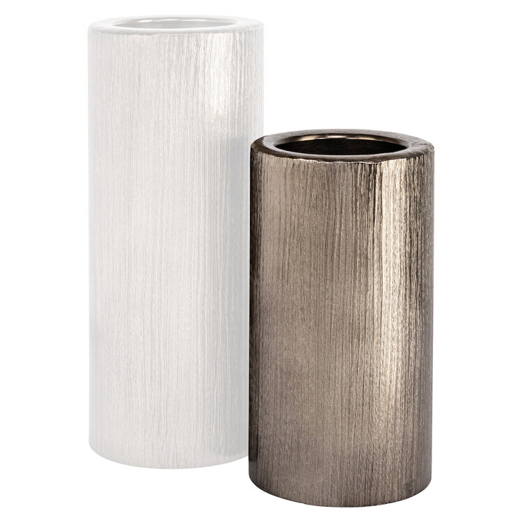 Richmond Interiors Kandelaar Rio Brass Antique Aluminium Klein
