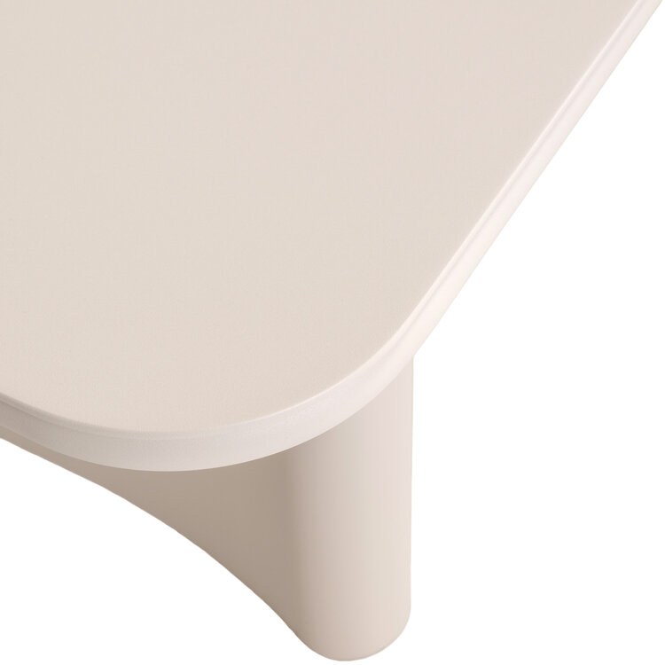 Richmond Interiors Outdoor eettafel Senza Light Beige 220 cm