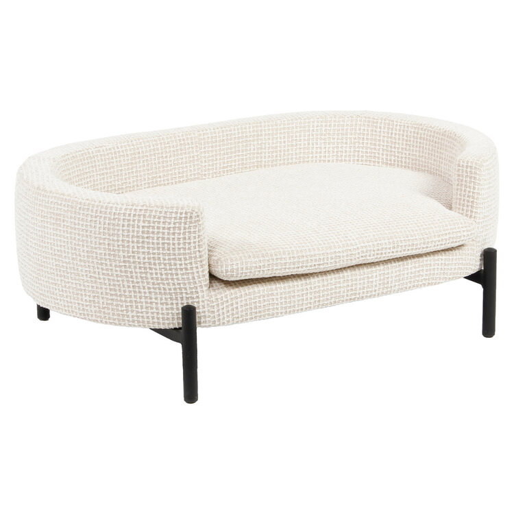 Richmond Interiors Huisdierenbed Dolly beige blockweave
